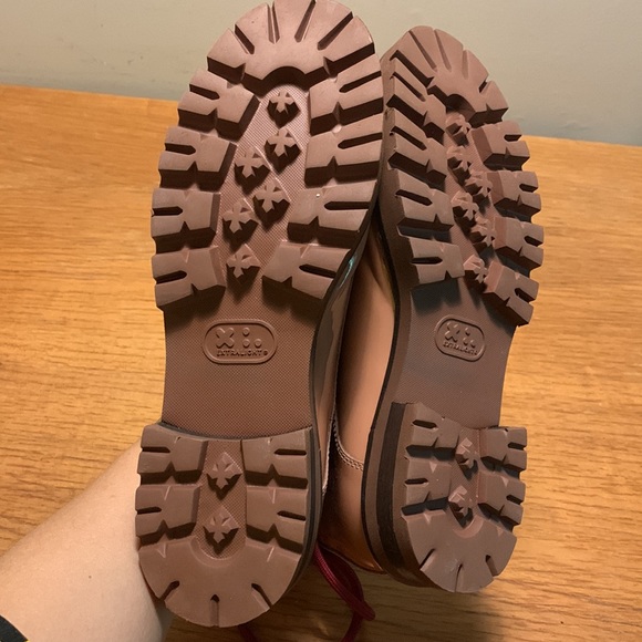 Shiny pink combat boots by AGL Italy - Picture 8 of 10